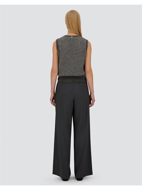 RESORT PANTS IN MELANGE FLANNEL Herno | PT00045DR - 12652.9487